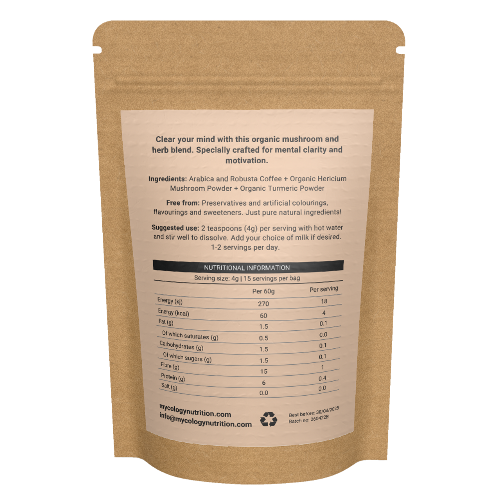 Focus Coffee (Melena de León y Cúrcuma Orgánica)