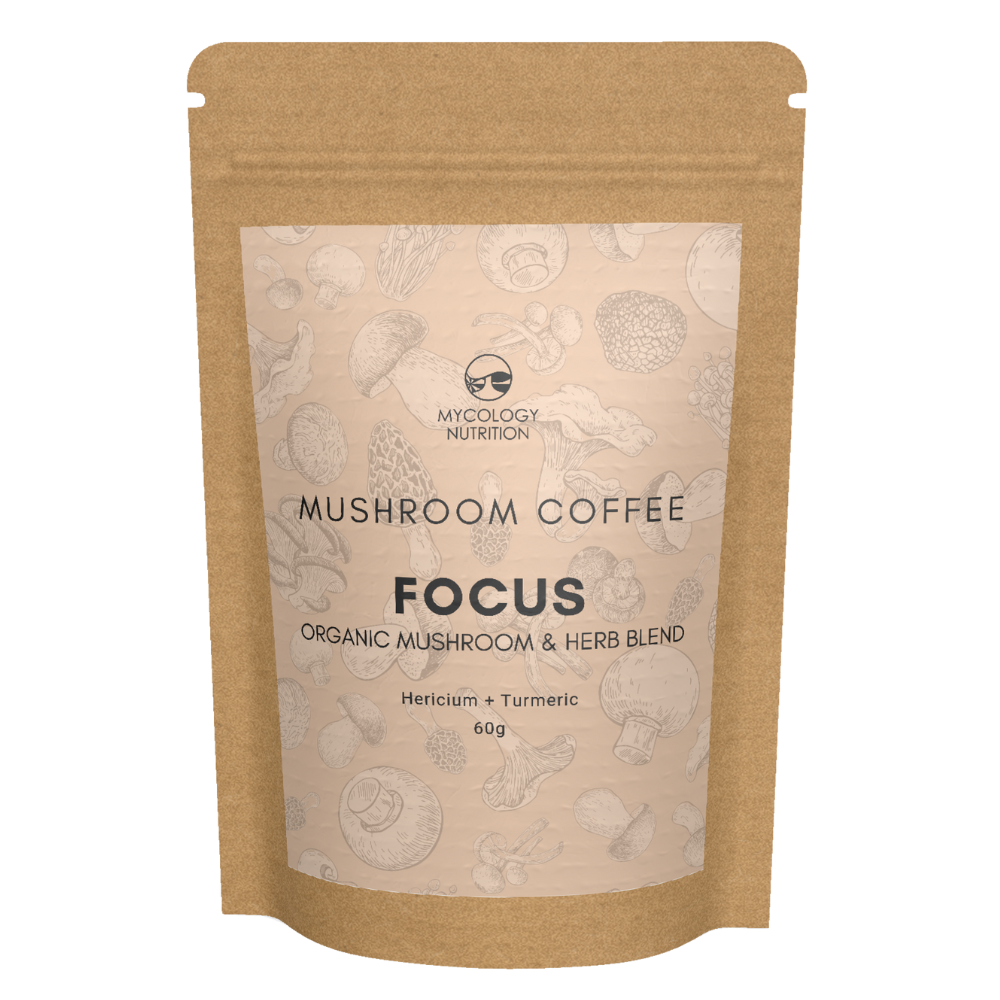Focus Coffee (Hongo Melena de León y Cúrcuma Orgánica)