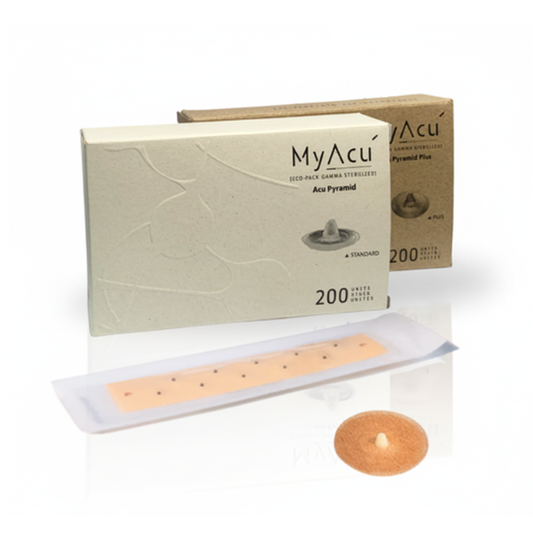 Acu Pyramid 1mm (x200) - Non-Invasive Acupressure Stimulating Adhesive