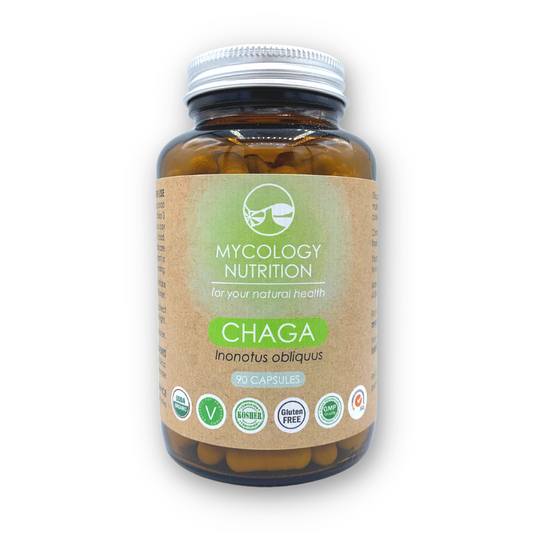 Organic Chaga 450mg 90 Capsules