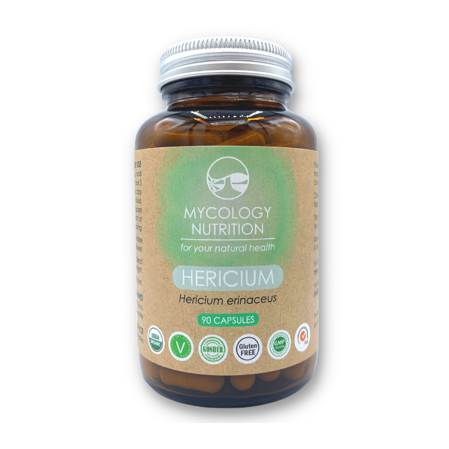 Hericium Orgânico 450mg 90 Cápsulas