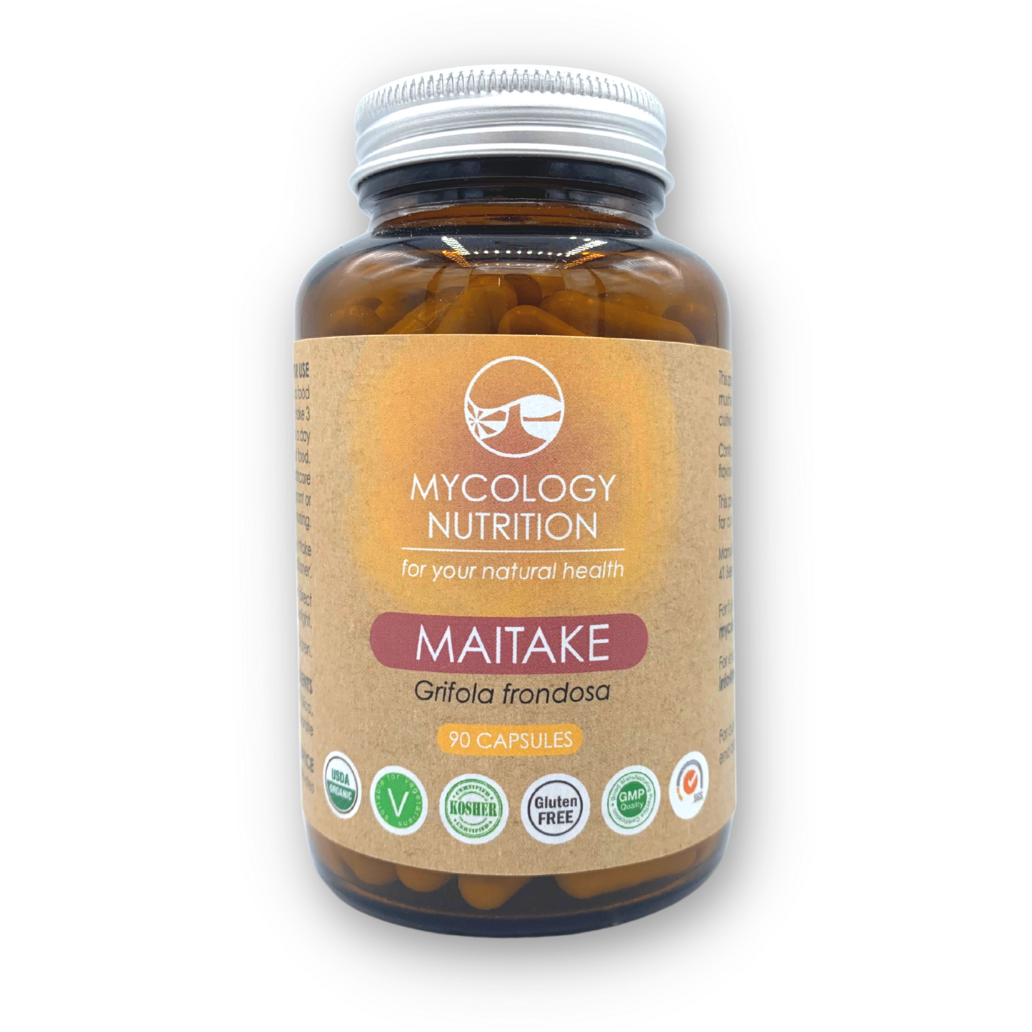 Maitake Orgânico 450mg 90 Cápsulas