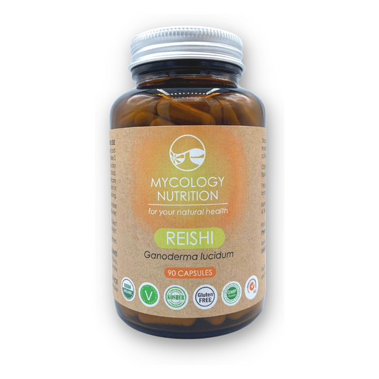 Organic Reishi Mushroom 450mg 90 Capsules