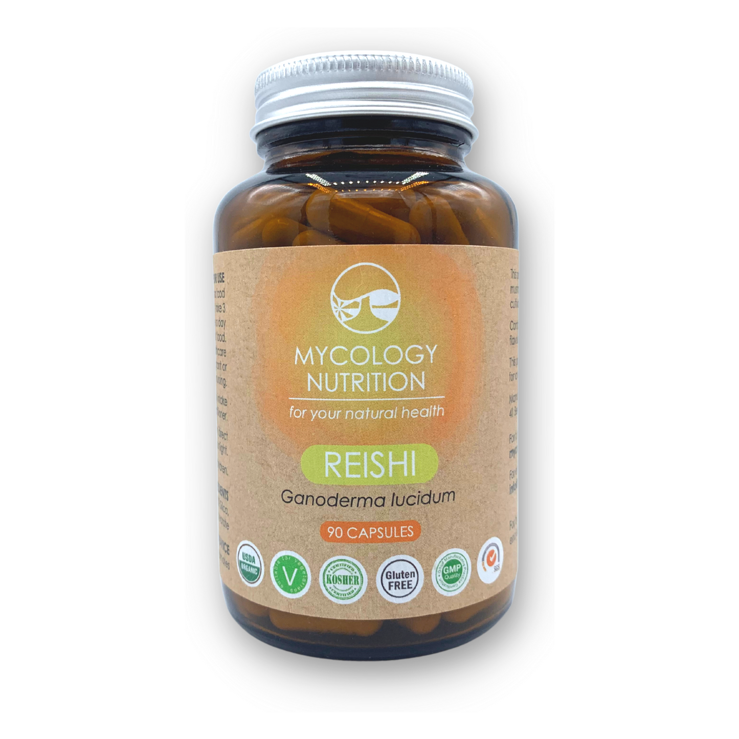 Reishi Orgânico 450mg 90 Cápsulas